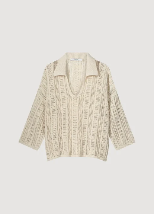 Open-Knit Jumper Oversized