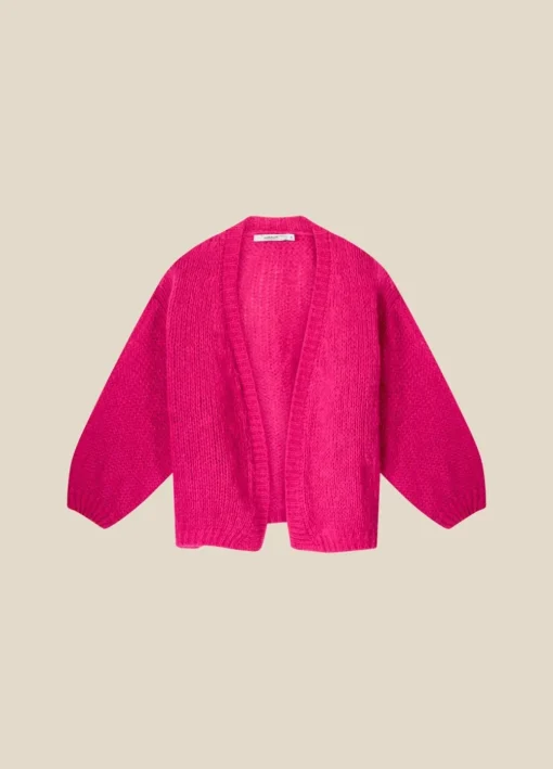 Oversized Open Cardigan