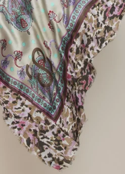Paisley Print Scarf
