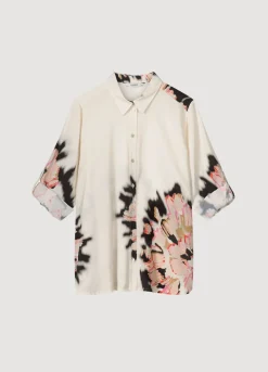 Relaxed Blouse With Print