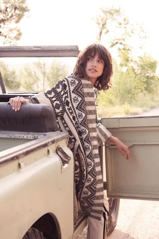 Reversible Kimono Jacket
