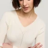 Rib-Knitted Jumper