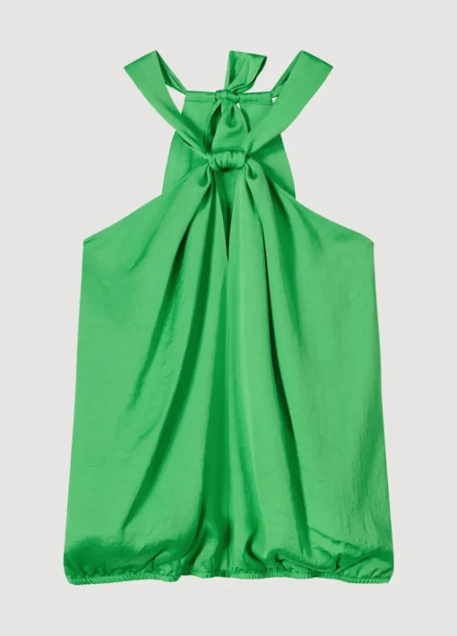 Shiny Halter Singlet