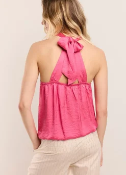 Shiny Halter Singlet