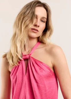 Shiny Halter Singlet