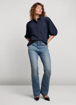 Shiny Shirt Blouse