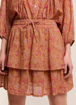 Short Skirt With Frills