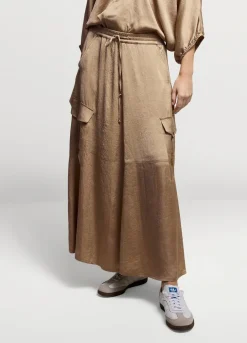 Silky Touch Cargo Skirt