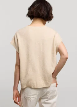 Sleeveless Oversized Jumper