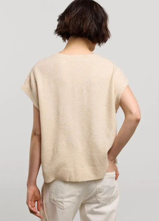 Sleeveless Oversized Jumper