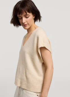 Sleeveless Oversized Jumper