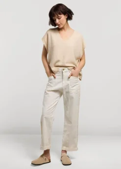Sleeveless Oversized Jumper