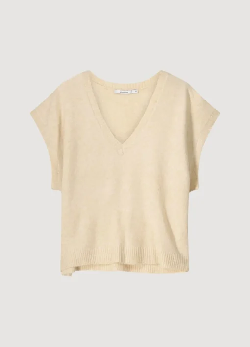 Sleeveless Oversized Jumper