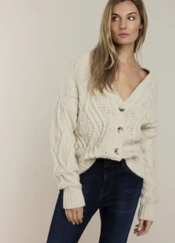 Soft, Chunky-Knit Cardigan