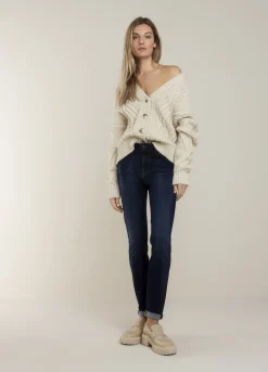Soft, Chunky-Knit Cardigan