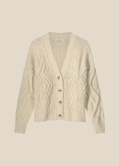 Soft, Chunky-Knit Cardigan