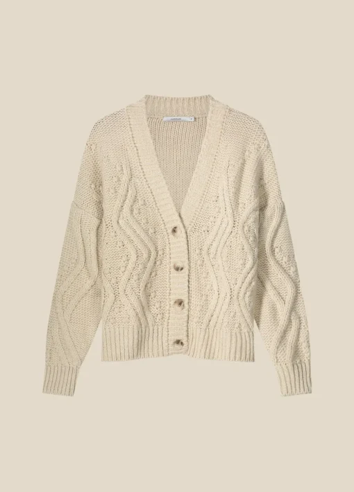 Soft, Chunky-Knit Cardigan