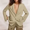 Soft-Foam Boyfriend Blazer