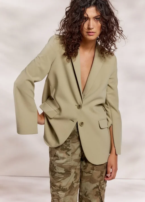 Soft-Foam Boyfriend Blazer