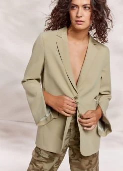 Soft-Foam Boyfriend Blazer