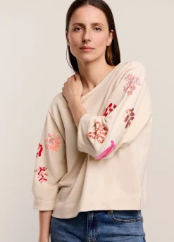 Sweatshirt With Sequins