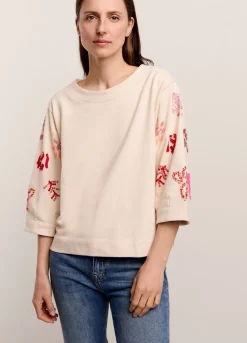 Sweatshirt With Sequins