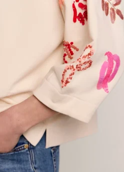 Sweatshirt With Sequins