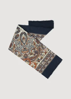 Thin Scarf With Prints