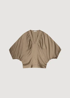 Top With Bat Sleeves