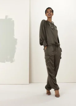 Top With Bat Sleeves