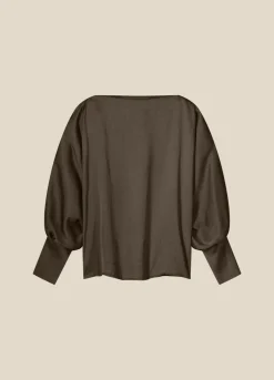 Top With Bat Sleeves