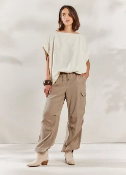 Top With Wide Boat Neck