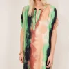 Tunic With Cloudy Print