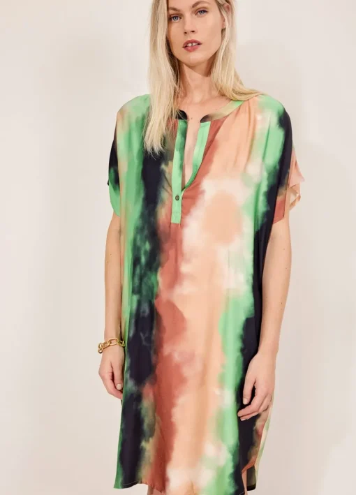 Tunic With Cloudy Print