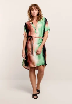 Tunic With Cloudy Print