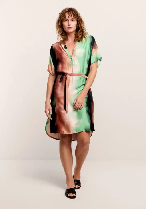 Tunic With Cloudy Print