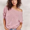 Wide Boat-Neck Jumper
