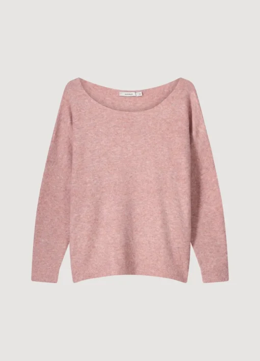 Wide Boat-Neck Jumper